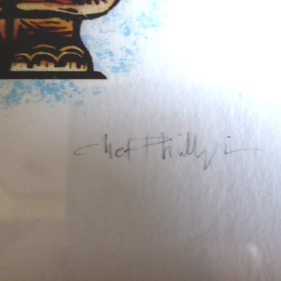 POLYNESIAN TIKI GOD MUG FRAMED ARTWORK PRINT BY CHET PHILLIPS (SIGNED) - Picture 5 of 8